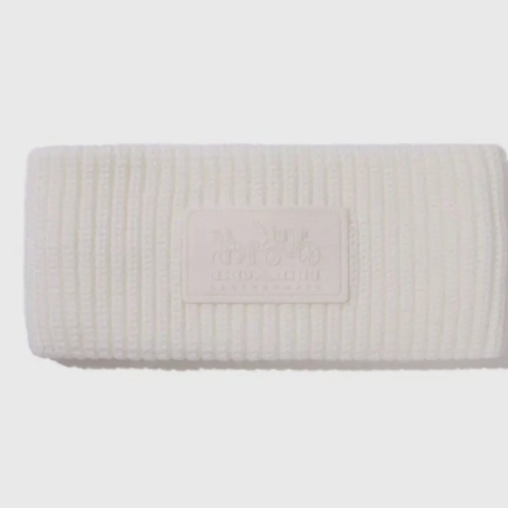 Winter White Coach Headband